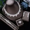 Necklace Earrings Set Jewelry Suitable For Female Bride Wedding Luxurious Dance Fashion Show Simple And Exquisite Accessories