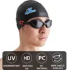 Goggles Professionele Zwemmen Racing Goggles Waterdicht Anti-condens Anti-Uv Triathlon Zwemmen Bril Mannen Vrouwen Eyewear Zwembril 230616