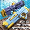 Gun Toys Summer High Capacity Electric Repeater Water Outdoor Battle Parent Child Interactive Beach Play 230617
