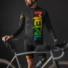 サイクリングシャツトップツイン6サイクリングスプラインスプリンムン長袖薄いジャージーカミサシクリスモマスキュリナビシクレタデマウンテンプロスポーツウェアバイクジャケット230616