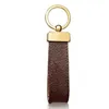 Keychain Brand Designer Key Chain Mens Luxury Car Keyring Womens Buckle Keychains Handmade Leather Men Women Bags Pendant Accessor2462