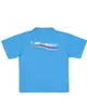 Nya Paris cola barn mode avslappnad kortärmad t-shirt med etikett 100-150 cm lager
