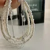 Catena FOXANRY Braccialetti a catena di perle a doppio strato per le donne Coppie Moda Vintage Elegante Festa di nozze Gioielli Regali 230616
