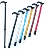 TRUKKING POLEN 1PC Verstelbare Walking Stick Cane 2 Secties Stabiele antiskid Anti -schokkruk voor oude man Hiking 230617