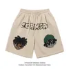 Męskie spodenki Wakamono American Men's Shorts Y2K Trendyol Sports Men's Shorts for Summer Cartoon Printed Hip-Hop Shorts Strozie dla mężczyzn 230616