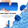 Halı 2 Designs Mavi Yüzme Havuzu Merdiven Paspasları Slip Anti-Slip Doku Koruması Yüzme Havuzu Masa Slip Anti-Slip Adım Mat Merdiven Mat Adım Mat 230616