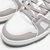 Designer de marca Sapato esportivo masculino e feminino Sapato casual clássico Sapato plano de couro com cadarço Moda Sapato esportivo ao ar livre Sapato xadrez de bolinhas tamanho 35-45 com caixa
