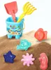 Sand Play Water Fun Summer Beach Toys For Kids Planing Tool Barn Parent Children Interactive Toy 230617