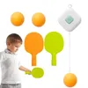 Bord Tennis Raquets Door Pong Game Chinese Knot Pingpong Trainer Självträning Set Hangable Pingpong Balls Training Sparring Device For Parent Kids 230616