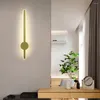 Wall Lamp LED Indoor 16W 31W 24W 32W AC85-265V Modern Minimalist Line With High Brightness Lighting Source