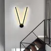 ランプウォールランプモダンLEDリビングルームベッドルームソファの背景のためのライト回転可能なsconce屋内照明