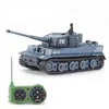 Andra leksaker Remote Control Mini Tank 1 72 Simulering German Tiger Militärmodell med Sound Car Children's Toy 230616