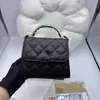 bolso de hombro de diseñador Mujer Cadena Bolso Hombro Embrague Solapa Totes Bolsos Monedero Verificar dermis Monedero Letras dobles Sólido Cerrojo Cintura Rayas cuadradas Lujo tiene caja 23