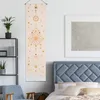 Tapestries Moon Phase Tapestry Wall Hanging Botanical Floral Wall Tapestry Hippie Flower Wall Carpets Dorm Decor Starry SkyCarpet 230616