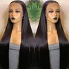 Lace Wigs 30 40 Inch Straight Front Menselijk Haar Pruik 13x4 HD Transparante Frontale Pre Geplukt Remy voor Vrouwen