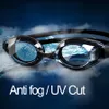 نظارات واقية من المناطق النظارات قصر النظر المحترفة Antifog UV Glasses الرجال نساء السيليكون ديوبترز سباحة الرياضة نظارات اختيارية الحالة 230617