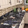 Vägg klistermärken kök vinyl marmor självlim tapet diy värmetät vattentät kontakt kontinuerlig väggtäckande dekor 230616
