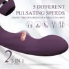 Sex Toy Massager Slicking Vibrator Dildo Slapping Vibration 3 In 1 Mastusbator Clitoral Stimulator Vaginal Massage Anal Plug Toy for Women