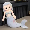 Stuffed Plush Animals 40150cm Cartoon Big Mermaid Toy for Girl Dolls Plushie Animal Pillow Kids Playmate Children Birthday Gift 230617