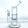 High quality glass hookah with sintering disc and turbo perc (G-228)