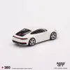 ElectricRC Car Mini GT 1 64モデルカー992 Sホワイトアロイダイキャスト車 - ホワイト＃380-LHD230616