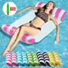 Luftinflation Toy Water Hammock Recliner Uppblåsbar flytande simmadrass Sea Swimming Ring Pool Party Lounge Lounge Bed for Swimming 230616