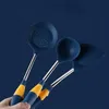 1pc Silikon Spachtel Haushalt Kochen Schaufel Antihaft-pfanne Spezielle Lebensmittel-grade Braten Löffel Sieb Küche Utensilien Set