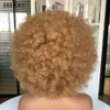 コスプレウィッグショートヘアアフロキンキーカーリーウィグ