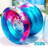 Yoyo Unresponsive Professional for Kids Aluminum Beginner YoYos Ball Yoyos Players with 10 Yo Strings 230616