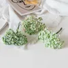 Fleurs séchées 6 pièces fausse plante gypsophile artificielle pour la décoration de la maison couronne de noël décorative de mariage boîte-cadeau bricolage