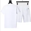 Hommes Survêtements Mode Classique Lettre Imprimer Sportwear D'été T-shirts Court Deux Pièces Ensemble Sportswears De Plein Air Tenues di_girl Di_girl