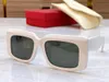 Mäns solglasögon Designer Square Twin-Bridge Fashion UV Glass Lens med läderskal för män och kvinnor 6 Färg valfritt med låda