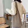 Abendtaschen Wolle Gestrickte Schulter Einkaufstasche Für Frauen Vintage Mode Mädchen Tote Shopper Weibliche Handtasche