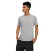 Lu-01 Fitness Set Men's Casual Basketball T-shirt Quick Dry Short Sleeve Breathable High Elastic Sports Top 5XL