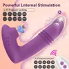 Sex toy masseur vagin sucer vibrateur 10 vitesses télescopique vibrant ventouse orale aspiration Clitoris stimulateur jouet érotique pour femmes mât