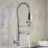 Bathroom Sink Faucets Black Kitchen Faucet Chrome Brass Tall kitchen faucet mixer Pull Down Spray Single Handle Swivel Spout Mixer Taps 230616