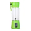 Juicers Portable Electric Blender Mini Fruit Juice Mixer USB Juicer Cup Smoothie Milk Shake Small With 6 Blades 230616