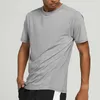 2024 LL Lemons Shirts Outdoor Luls Men New Fiess Gym Football Football Mesh Back Sports T-shirt Dry Syer