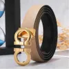 Men Women Solid Belt Women Genuine Leather Black and White Color Bronze Big Buckle Designers Cowhide Belts for Men Luxury Waistband 2.5cm