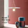 Pendant Lamps Nordic Led Stone Luminaire Monkey Lamp Lights Kitchen Dining Bar Bedroom Room Living