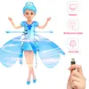 ElectricRC Avion Fleur Fée Princesse Poupée Drone Induction Vol Jouets Enfants Suspension Infrarouge Jouet Lumière Fée Volante Enfants 230616