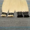 Haar-Bulks, natürliche tiefschwarze braune Farbe, Cabelo Loiro Vietnamita Blonde Bulk 613 Human Bundles Extensions 230617