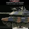 Autres Jouets RC Tank Shoot Bullet Fumer Infrarouge Télécommande Jouet Tigre Militaire Modèle Vibrant Recul Avec Son LED Garçon Cadeau 230616