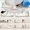 New Casual Shoes Customers Super Gooseity Star Italy Brand Sneakers Super popular Star luxury Dirtys Sequin White Do-old Dirty Designer Sneakers With Box