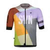 Cykeltröjor toppar Summer Syn Team Cycling Jersey For Men Biehler Syndicate Short Sleeve Jersey Bicycle Sports Riding Bicycle Shirts 230616