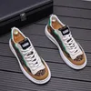 White Summer Men's and Spring New Small Men's Increased Embroidery All Casual Sports Board Shoes Zapatos Hombre A24 275 672