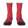 Men's Socks Classic Paisley Bandana Style Dress Men Women Warm Funny Novelty Crew