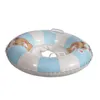 Tubes de flotteurs gonflables Anneau de natation gonflable pour bébé Beau motif d'ours Siège de bain pour enfant avec poignée Siège de flotteur de cercle de natation pour enfants Jouet d'eau de piscine 230616