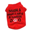 Mody Pet Supply Dog Caose Puppy Cotton Tshirt Cat Dog Ubrania T Shirt 2 Kolory 4 rozmiary Becfl