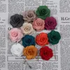 Pins Brooches 12pcs/lot Fabric Flower Brooches Men/Women Brooch Pins Suits Decoration Lapel Pins For Men Brooch for Suits Accessories 18 Color 230616